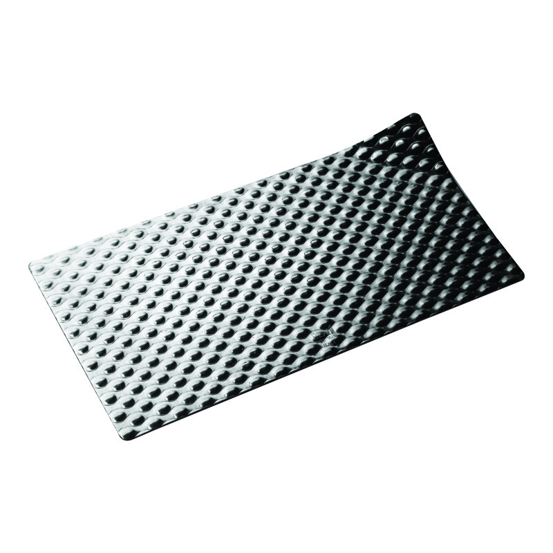 Plateau en acier inoxydable MEPRA Fashion 18/10, H 0,79 po x L 20,87 po x l 6,38 po