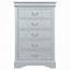 Armoire ACME Louis Philippe, platine-327861458