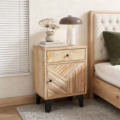 Table de chevet en bois massif