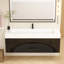 Finition du meuble-lavabo mural simple 60 po Jessica-72495628