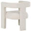 Chaise d'appoint rembourrée 1pc Contemporary Boucle