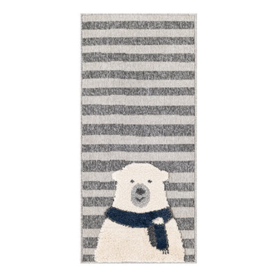 Unique Loom Snowman Whimsy Kids Rug