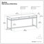 Bureau d'écriture en bois massif avec plateau pour clavier Lars-1571123539-1571123543