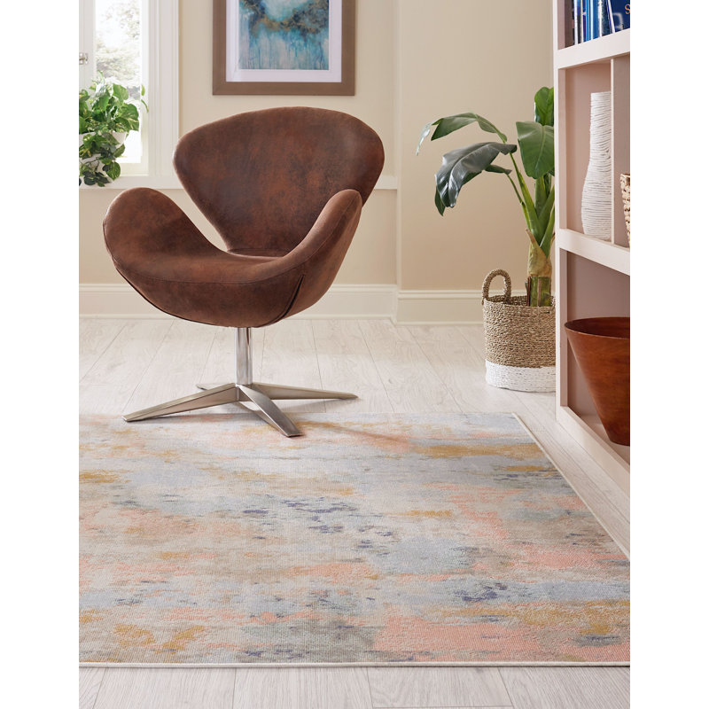 Abstract Indoor Rug, Rectangle 9' x 12'