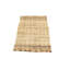 Tapis beige rectangulaire en jute à motif géométrique 2 pi x 3 pi Audubon
