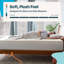 Linenspa® Cooling Gel Memory Foam Mattress with Green Tea Infusion-1368959317-1368959400