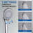 6" Complete Shower Combo Set, 5 Functions Solid Brass Shower Set with Rough-in Valve-89748551