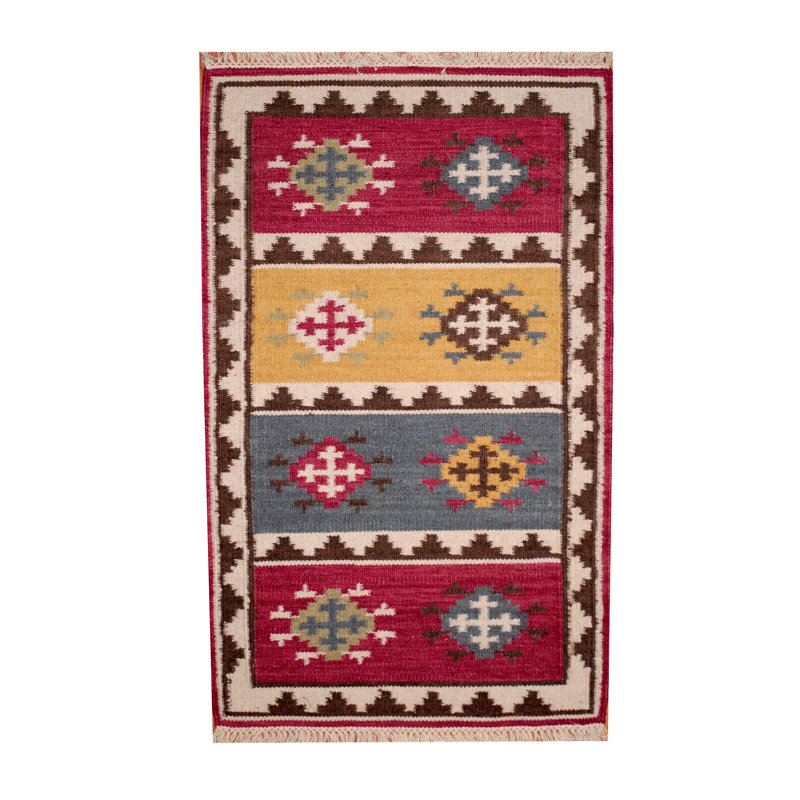 Moorpark Wool Southwestern Indoor Rug, Rectangle 3' x 5'