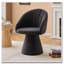 Chenille Fabric Swivel Accent Armchair-1016335325