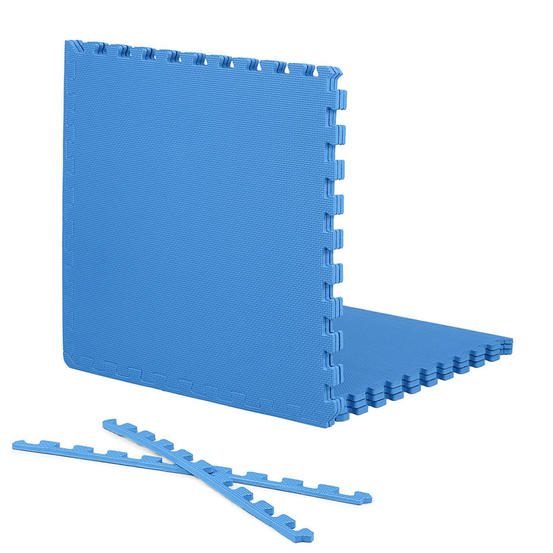 Carrelage, Motif bleu-T
