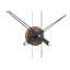 Barcelona Solid Wood Analog Wall Clock