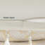 Housse de coussin 1 pièce en jacquard blanc 20 po x 20 po, housse de coussin décoratif avec pampilles pour canapé, canapé, salon, chambre à coucher