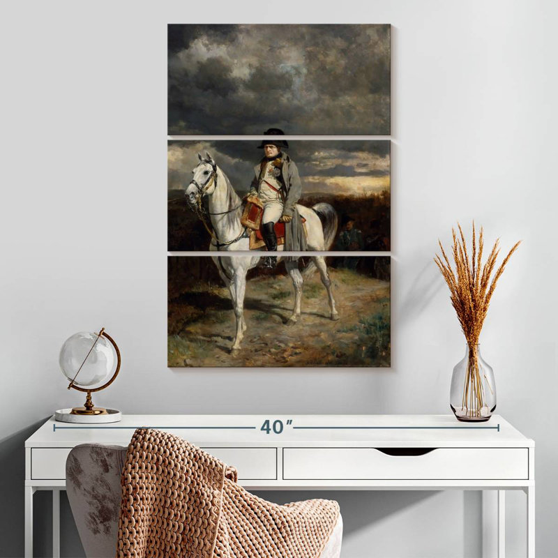 Keiri Napoleon Horse, H 32 po x l 20 po