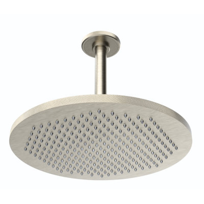 Rainstone Rainshower Head - Industrial, Knurled