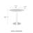 Abode Round Metal Base Dining Table-2094769233-2094577852