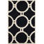 Tapis géométrique en laine touffeté à la main Cambridge-10990958
