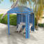 Parasol de plage portatif Outsunny 5,8 pi x 5,8 pi-1308288206