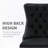Velvet Fabric Upholstered Dining Chairs Set of 4,Black-477584245-477584247