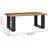 Somer Solid Wood Frame Single Coffee Table with Storage