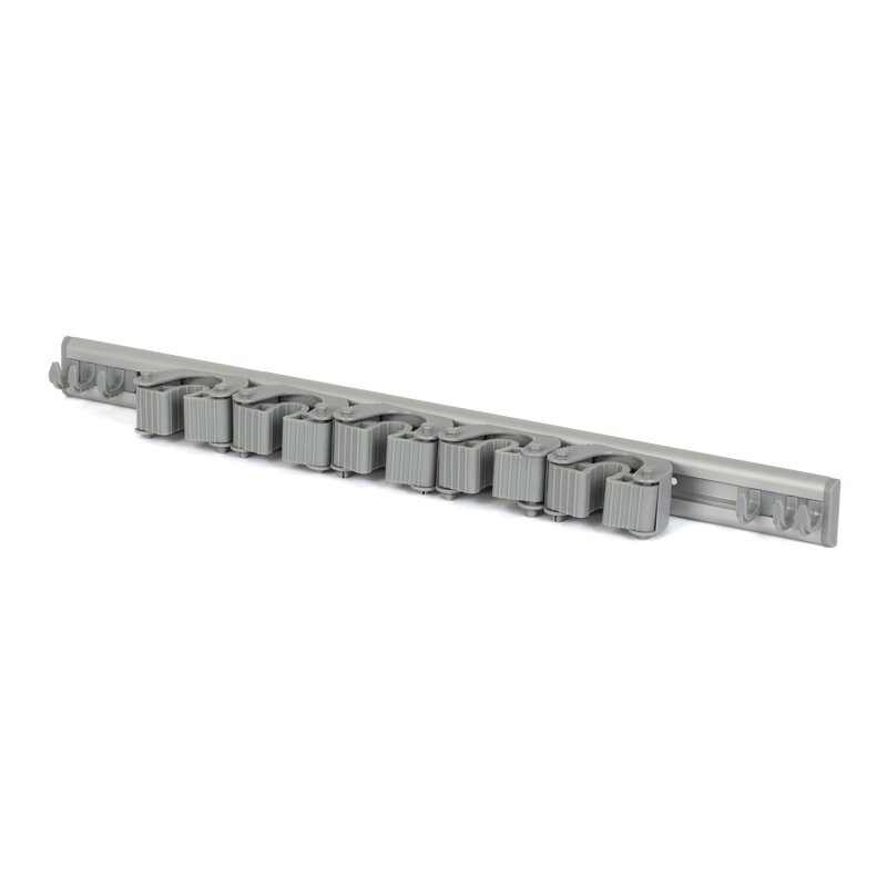 Stonge Mop and Broom holder, Grey
