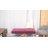 Haupt Velvet Upholstered Ottoman Bench, End of Bed Foot Stool Footstool with Acrylic Leg for Bedroom-1447102854