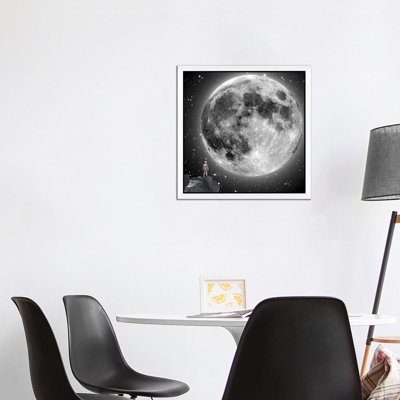 Moonstruck by Jason Brueck - Floater Frame Print on Canvas