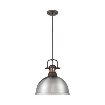 Luminaire suspendu 1 lumière avec tige Bryceton