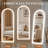 Full Length Mirror With Lights, LED Floor Mirror, Full Body Dressing Standing Mirror, Hanging Mirror-1595120292