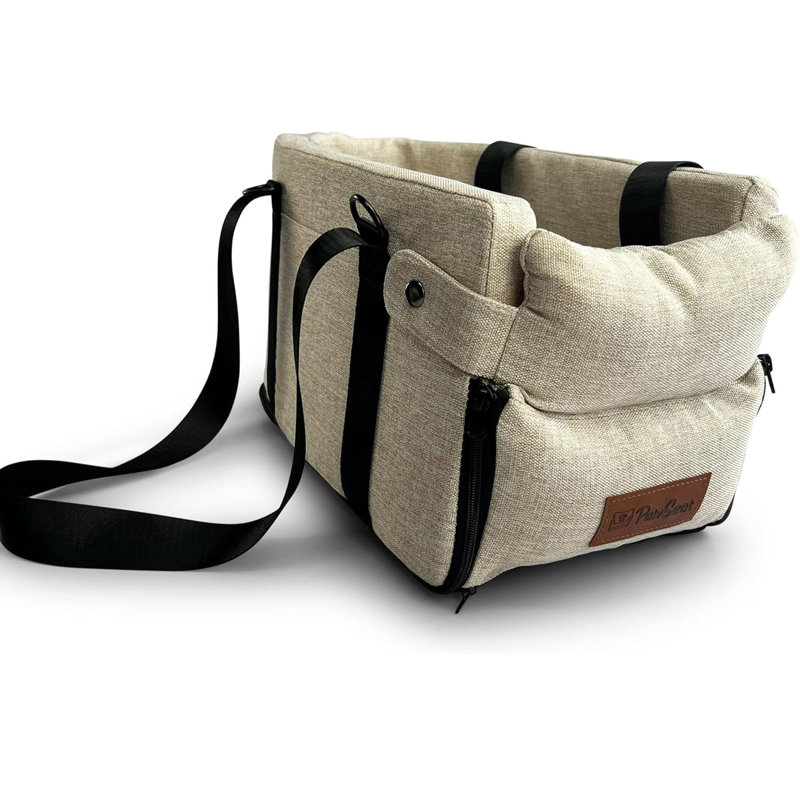 Siège d'appoint et transporteur pour animaux de compagnie PawSeat®, Beige