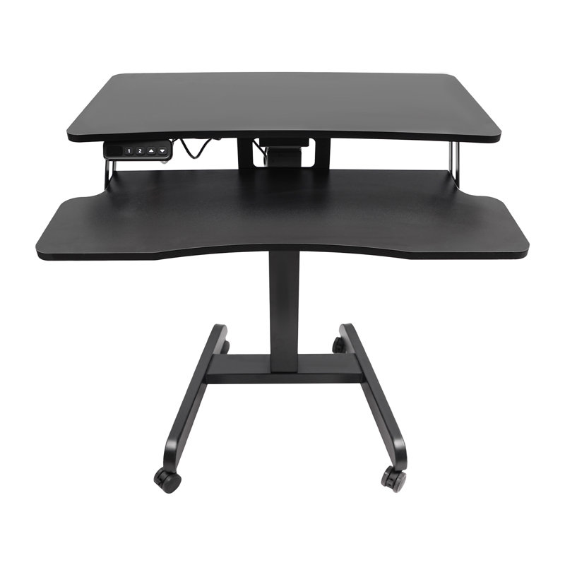 Bureau debout à hauteur ajustable l 31 po Merrlyn, Noir