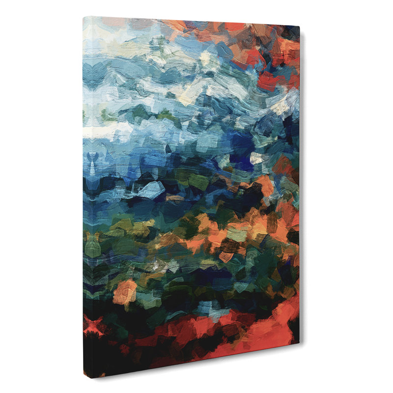 Welcome To The Angels Abstract - Wrapped Canvas, 50cm H x 35cm W x 3cm D