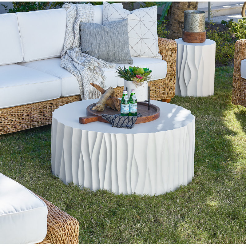 Geneva Outdoor Round Coffee Table