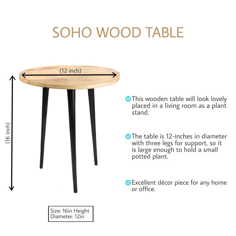 Table d'appoint Union Rustic Soho