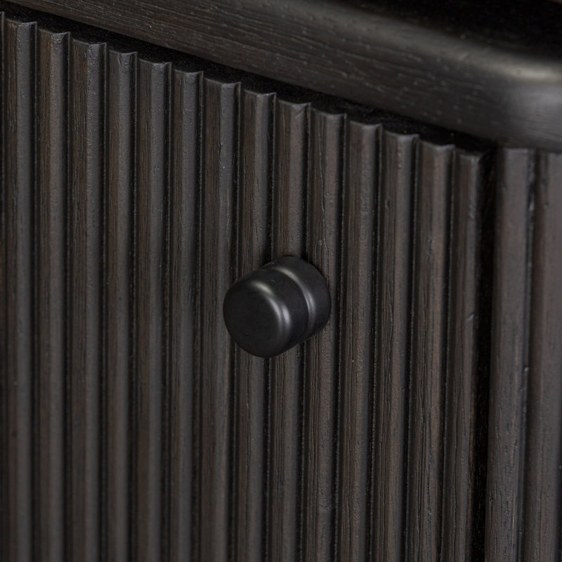 Weston Rotating Desk-Black Parawood