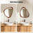 Irregular Natural Wood Frame Wall Mirror-1530324971-1530324969
