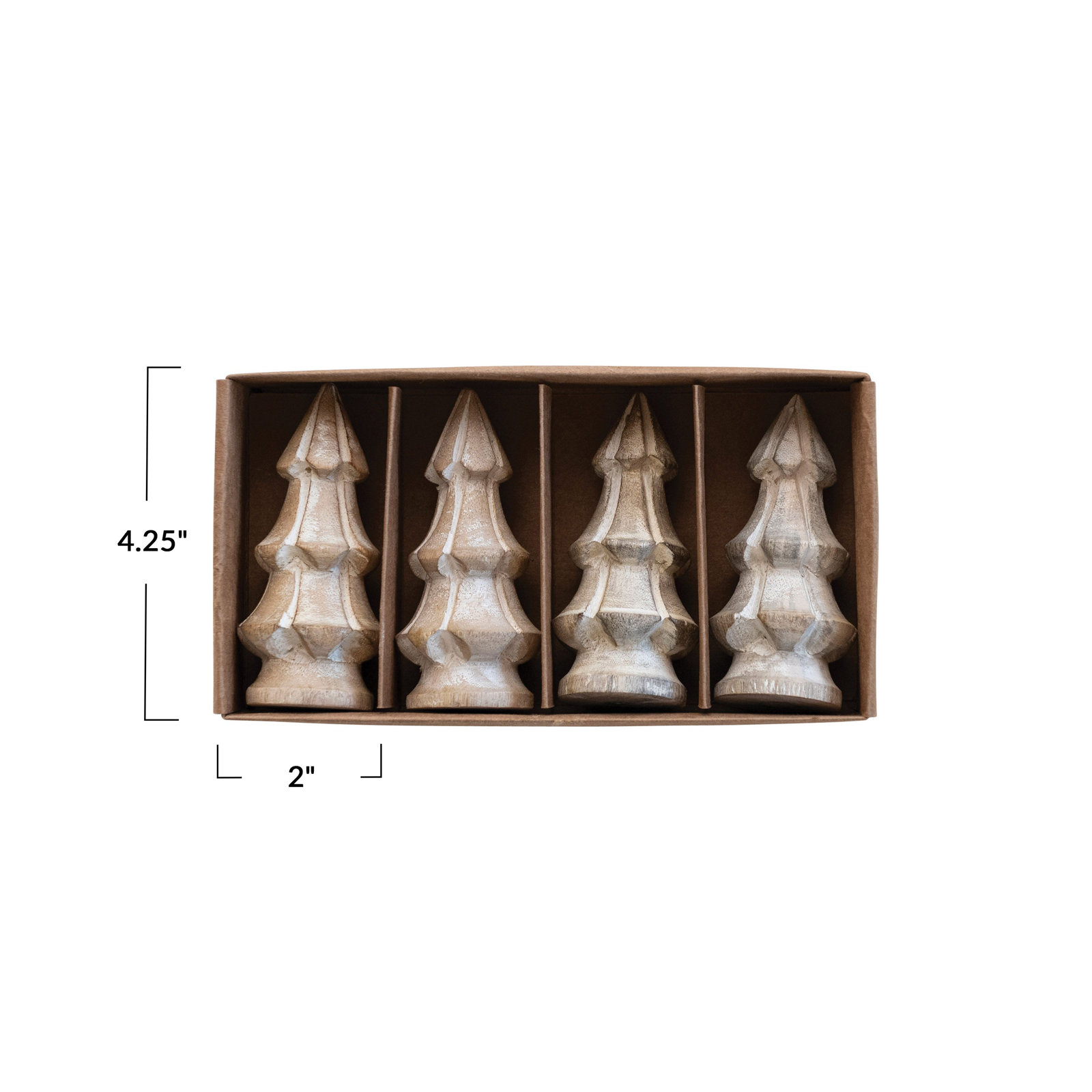 Mango Wood Tabletop Tree Set