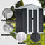 Abri de jardin à porte coulissante-125847368