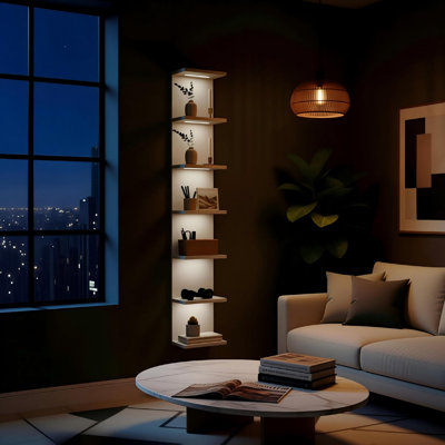7-tier Led Wall Shelf