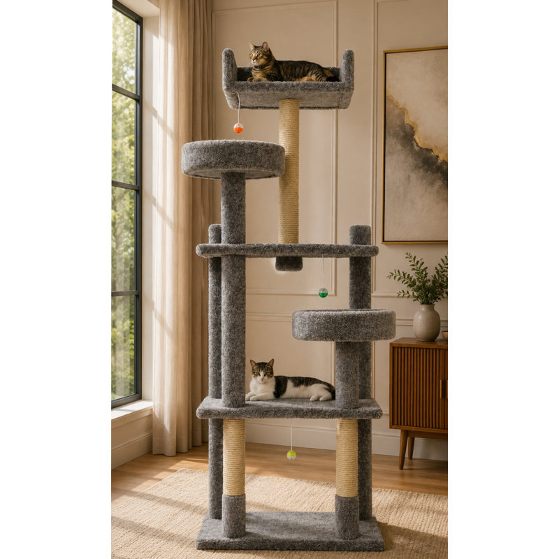 Tour à chat à plusieurs niveaux Prestige Cat Trees