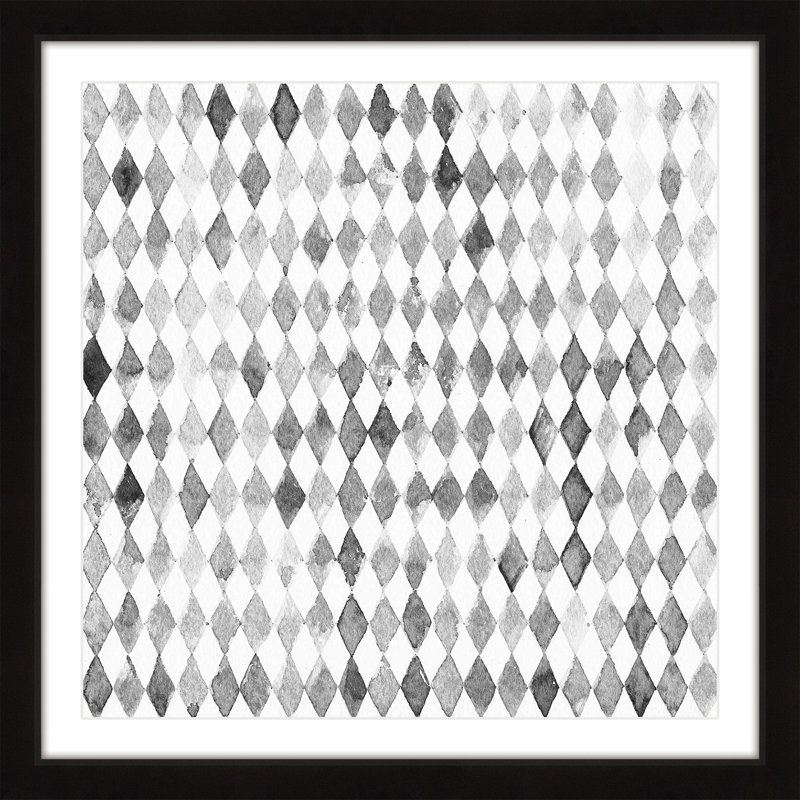 « automatic contrast », reproduction d’art encadrée, H 32 po x l 32 po x P 1,5 po, Cadre noir