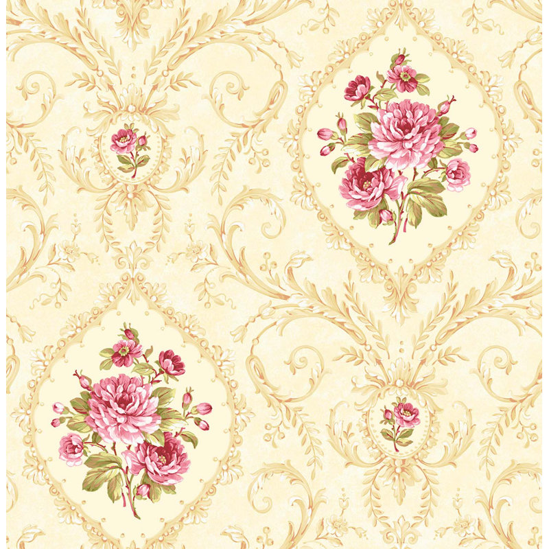 Melandra 10m x 53cm Wallpaper Roll, Soft Gold