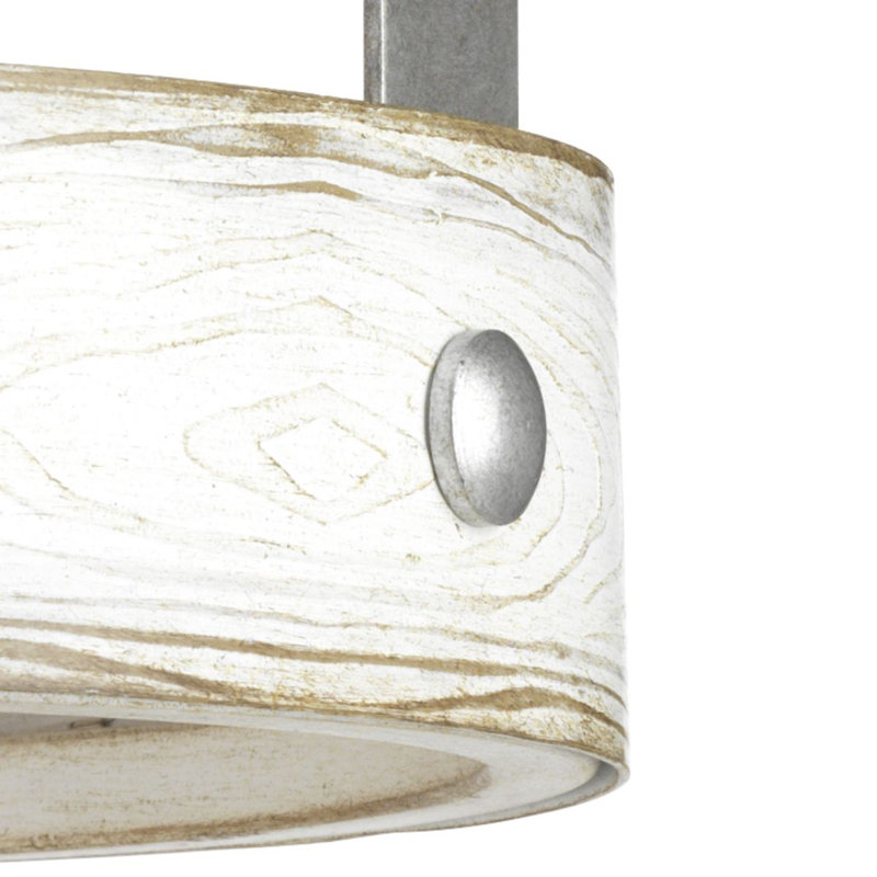 Kingsley 1 - Light Single Pendant, Galvanized, Gray