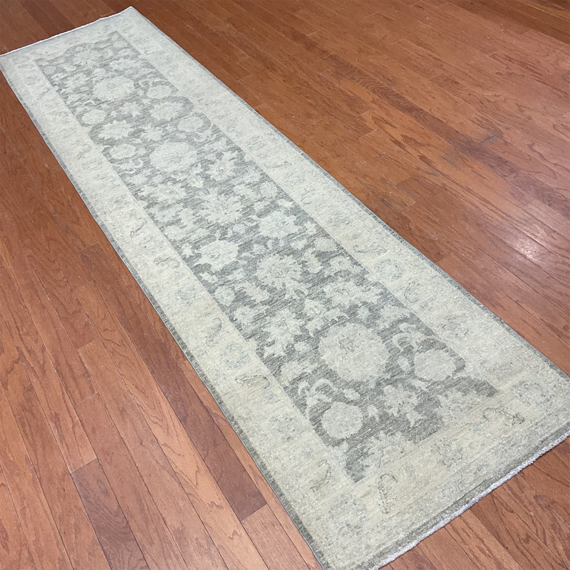  Handmade Oushak Wool Runner