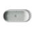 Iron Plains Metal Oval Dual Mount Bathroom Sink with Overflow-27814164