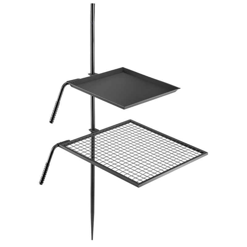 Foyer pivotant pour barbecue