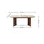 Table de salle à manger ovale Rock-1896675183