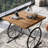 Aranda Solid Wood Top End Table-686847184