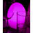 Hartshorne 8 " Battery Powered Integrated LED Color Changing Outdoor Table Lamp