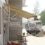 Auvent de terrasse rétractable avec auvent à manivelle manuel 12 pi x 10 pi Outsunny-1216406726-1216406725