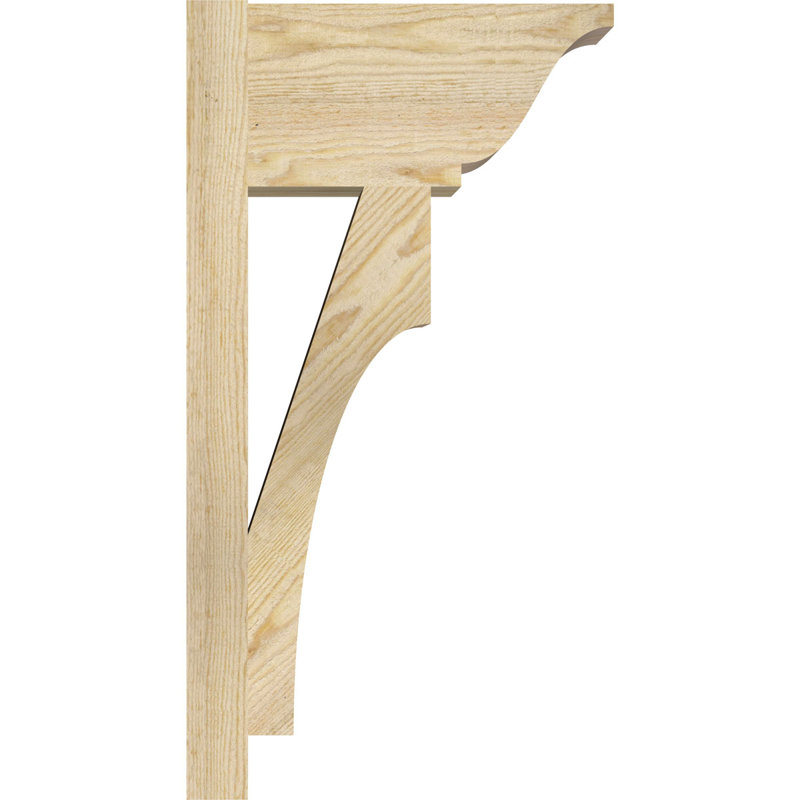 Persienne en bois Westlake, Sapin Douglas de 8 po (sciage brut), P 14 po x H 26 po